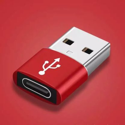 USB to USB-C Red
